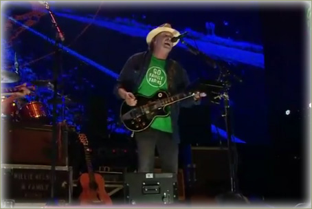Neil Young at Farm Aid 2012